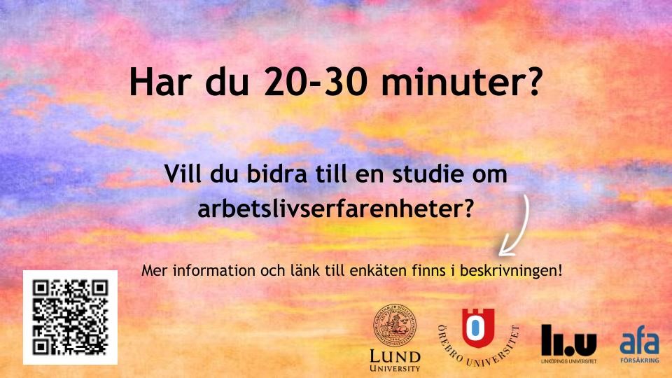 Delta i vår&nbsp;enkät