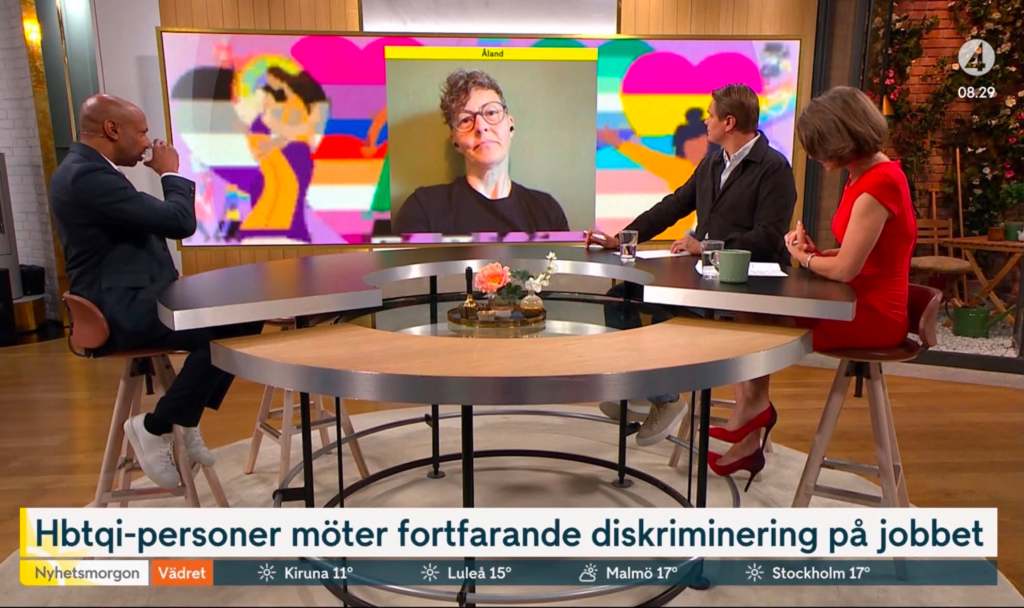 Vår forskning i TV4 Nyhetsmorgon